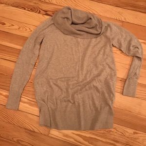 Loft Cowl Neck Maternity Sweater